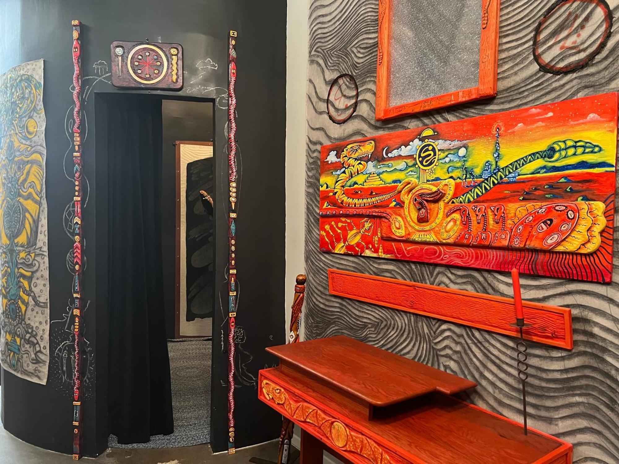 Space Castle: A 1950S Gas Station Transformed Into An Art Themed Wonderland Truth or Consequences Esterno foto